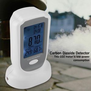 Détecteur de dioxyde de carbone 0-2000ppm capteur de CO2 testeur compteur qualité de l'air intérieur moniteur température humidité outil Test