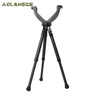 Carbon Fibre Hunting Shooting Stick ACCESSOIRES EXTÉRIEUR ACCESSOIRES PORTABLE ULTRALIGHT PORTABLE Tripod 231222