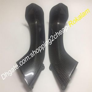 Carenados de paneles de tablero de entrada de fibra de carbono para Kawasaki ninja ZX-10R 2006 2007 ZX10R ZX 10R cubierta de entrada de aire de tablero frontal superior 214b