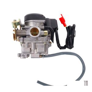 Pi￨ces du carburateur 20 mm Big Bore Carb CVK ALU. Pour chinois gy6 50cc 60cc 80cc 100cc 139qmb 139qma scooter cyclomoteur GOKART DROP DELI DHCMS