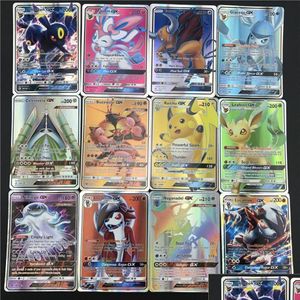 Jeux de cartes Vendre Gx Ex Shining Cards Jeu Battle Carte 25 50 100 Pcs Trading Enfants Jouets T191101262N Drop Delivery Gifts Puzzles Dhzcd Dhkyb