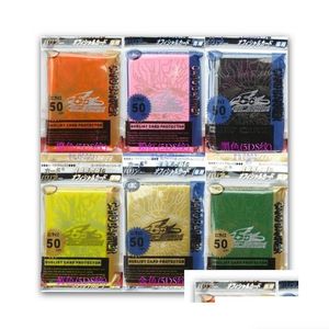 Juegos de cartas Yugioh 5Ds Duelist Mangas Protector de cubierta Mezclar colores Entrega de entrega Juguetes Regalos Rompecabezas Dhajg Dh7Ty