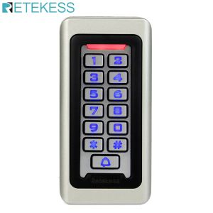 Carte rétexées TAC03 RFID Door Door Access Control System IP68 Imperproof Keypad Proximity Card Standalone avec 2000 utilisateurs