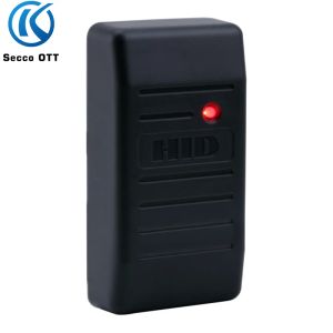 Carte Imperproof Hid Access Control Reader Card, RFID 125 KHz lecteur de carte, Wiegand 26 ~ 37, RS485, RS232, communication de niveau TTL