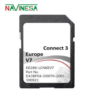 Cartes 16 Go Connect3 V7 pour Nissan Qashqai 20132017 SAT NAV GPS Map Version SD Card GPS Europe Car