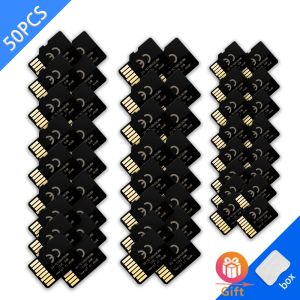 Cartes 50pcs carte SD à mémoire haute vitesse 512 Mo 100% Capacité réelle128 Mo SD / TF Carte mémoire Flash Carte mémoire 64 Go 8 Go SD pour le téléphone / ordinateur / appareil photo