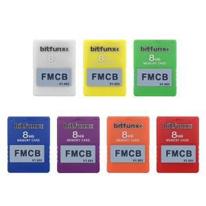 Cartes pour PS2 FMCB V1.953 Carte de mémoire carte 8 Mo 16 Mo 32 Mo 64 Mo Carte d'extension MCBOOT gratuite OPL MC Boot Program Carte pour SonyPlayStation2