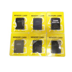 Cartes de haute qualité 8 Mo 16 Mo 32 Mo 64 Mo 128 Mo Memory Memory Carte pour PS2 Enregistrer le module Stick Data Stick pour PS 2