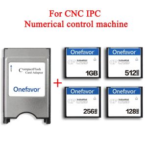 Cartes Flash compacte de haute qualité 128 Mo 256 Mo 512 Mo Carte CF 1 Go 2 Go de carte mémoire 4G pour CNC IPC Numerical Control Machine PCMCIA Adaptateur