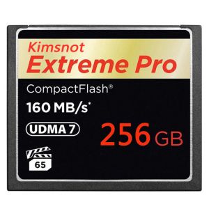 Tarjetas Kimsnot Extreme Pro 1067x Tarjeta de memoria 128GB 256GB 64GB 32GB CompactFlash Cf Tarjeta Compact Flash Card de alta velocidad UDMA7 160MB/S