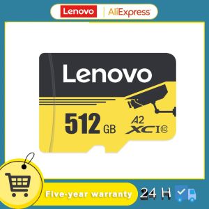 Cartes Lenovo 512 Go Carte mémoire 256 Go Classe 10 V30 TF Carte 128 Go Mini Carte SD 64 Go 32 Go High Speed Micro TF SD Card pour Nintendo Switch