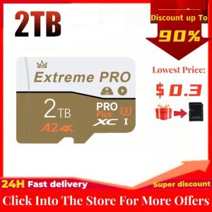 Cartes Micro TF SD Card Mini SD CLASS10 128 Go 256 Go 512 Go de grande vitesse