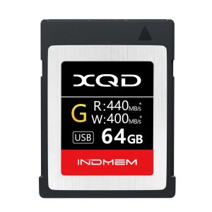Cartes MLC XQD Memory Card 5x Carte mémoire Flash Tough XQD 64 Go / 128 Go de série G de grande vitesse |Max Read 440 Mo / s Max écrit 400 Mo / s