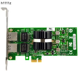 Cartes New PCI Express Network Carte 82576 EB / GB Dual Port PCIe X1 Gigabit Ethernet 10/100/1000Mbps Adaptateur LAN Contrôleur Wired E1G42ET