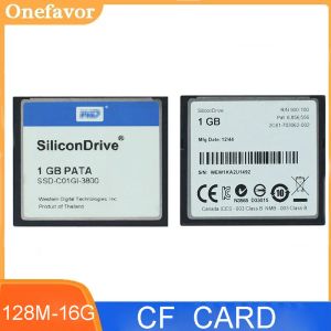 Cartes onefavor cf carte Silicondrive 256 Mo 512 Mo 1 Go 2 Go 4 Go 8 Go 16 Go Pata Compactflash CF COMPACT Memory Memory Card SSD