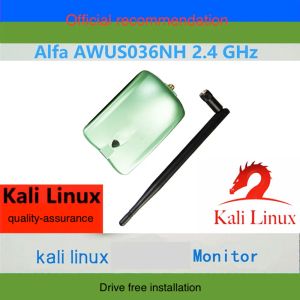 Tarjetas Ralink 3070L Chipset 2000MW Tarjeta de red inalámbrica de alta potencia 150Mbps Adaptador USB inalámbrico con antena 5dB ALFA AWUS036NH