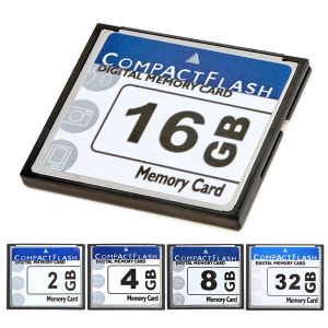 Cartes Capacité réelle Transcende carte mémoire 32 Go 16 Go 8 Go 4 Go 2 Go de carte CF professionnelle 100x Compact Flash CF pour l'ordinateur d'appareil photo numérique