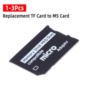 Cartes tf à ms cartes mini-mémoire de cartes de bâton de carte de cartes de carte fiche et lecture de lecture de carte adaptateur de rechange accessoires pour pro duo