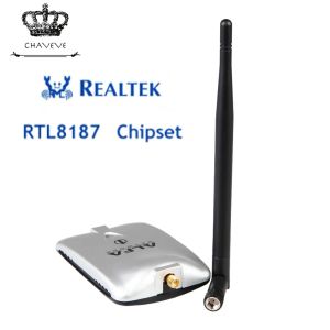 Cartes wifiadapter networkcard realtek rtl8187l chipset 2000mw carte wifi usb sans fil avec antennasimilaire 5DBI à Alfa awus036h