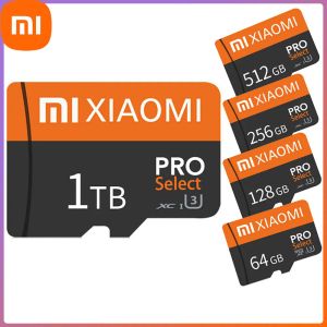 Cartes Xiaomi Micro SD Memory Carte TF / SD Carte 1TB 128 Go 256 Go 512 Go 64 Go Mini Class Flash Carte Flash Class 10 pour l'appareil photo / téléphone