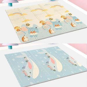 Alfombras 2024 Play Play Mat Xpe Foam Baby Playmat Toyadores de almohadilla de gateo de piso blando para niños Actividad del juego de alfombras