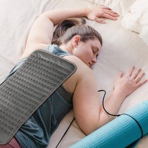 Tapis 6 vitesses réglable hiver tapis chauffant couverture électrique soulagement de la douleur Massage fournitures ménagères pour la maison canapé-lit siège bureau
