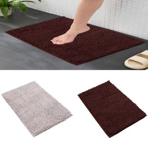 Alfombras decoración de baño alfombra de baño con superabsorbente de agua suave microfibra alfombras de tela sólida para ducha mascota # t2g