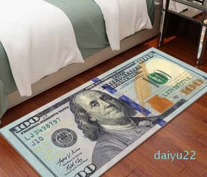 Alfombras Alfombra Alfombra Entrada Libra EUR Bill Runner Alfombra Papel Dinero Dólar Bill Salón Alfombra Sala de estar Dormitorio Decoración del hogar