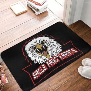 Tapis Cobra Kai Amanda TV paillasson antidérapant tapis de bain Eagle Fang karaté Logo tapis de sol tapis de porte d'entrée tapis de maison décoratif