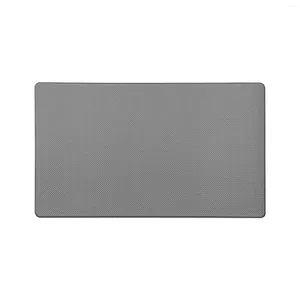 Carpets Foot Pad Proof Proof Porte-Stain résistant à la tache Soft Kitchen 75 150cm Accueil Utilisation du plancher en mousse PVC Bureau gris Gray