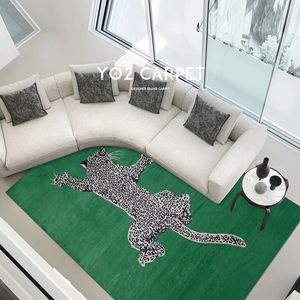 Tapis léger étude de luxe tapis antidérapant américain rétro pour salon moelleux doux chambre décor tapis animal maison tapis en peluche 231010