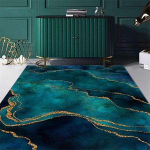 Alfombras de lujo, alfombra verde azulado para sala de estar, mesita de noche, decoración de casa, dormitorio, alfombrilla grande para suelo, cocina, alfombras personalizadas