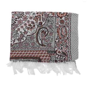 Tapis Tapis de prière musulman Portable Vintage Style oriental à genoux tapis tapis turc islamique sol pour et hommes