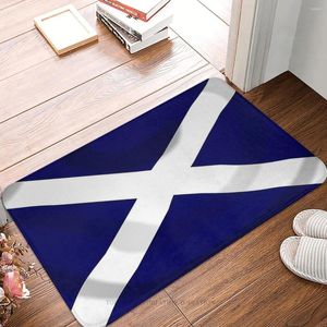 Alfombras Bandera nacional Cocina Alfombra antideslizante Saltire Cubierta completa Escocia Dormitorio Mat Puerta de entrada Felpudo Decoración del hogar Alfombra