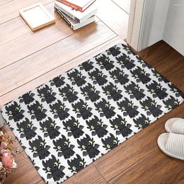 Tapis Night Fury Krokmou Paillasson Tapis Tapis Tapis Footpad Polyester Anti-dérapant Lavable Avant Pièce Couloir Cuisine Chambre Balcon