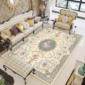 Tapis persan rétro salon tapis antidérapants cour européenne tapis chambre à côté balcon tapis hall couverture ethnique porte tapistapis