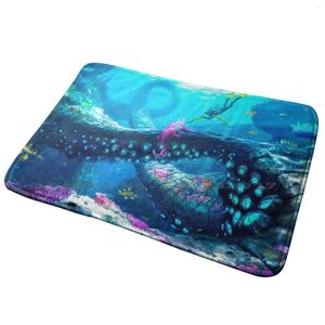 Tapis de porte d'entrée sous-marine, tapis de bain, jeu vidéo, eau profonde, PC, antidérapant, chambre à coucher, cuisine, sol