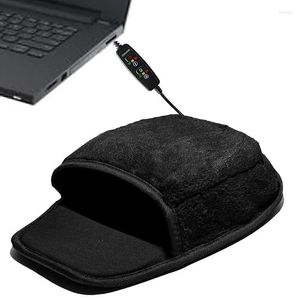 Carpets Universal Winter USB Taft de souris chauffée Hand Warmer Bureau à domicile pour ordinateur portable MICE PADS