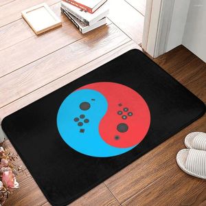 Tapis Yin Yang Contrôleur de commutateur Paillasson Tapis Tapis Tapis Tapis de bain Absorbant Balcon Toilette Lavable Grattage de sable