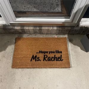 Alfombras que le gustan la Sra. Decoración de la puerta delantera de regalo de la casa MS