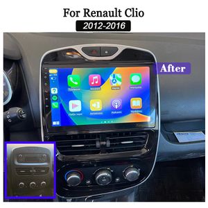 Carplay pour Renault Clio4 2012-2016 Stéréo 10,1 pouces Android 13 Lecteur multimédia Écran Voiture Vidéo Audio Radio Récepteur GPS Navigation Unité Principale Voiture DVD