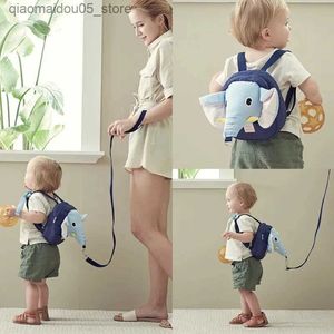 Carriers Slings Sackepacks bébé Walker Childrens Anti perte Sac à dos Walking Elephant Sac Childrens Walker Sac de sécurité Childrens Walker Q240416