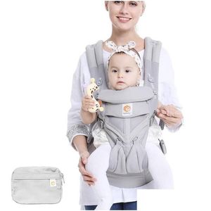 Portadores Slings Mochilas Omni Baby Carrier Algodón Transpirable Soporte ergonómico Shoder Cinturón Cinturón Sling Suspenders 360 Drop Entrega Ki DHW5B