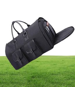 transporter le sac de vêtements Varigne de vêtements Pack Pack de voyage pliable Sac de voyage pour hommes ordinateur portable bagage à main