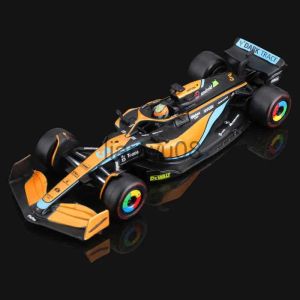 COCHES DESE MODELO DE COMO COS BURAGO 143 2022 F1 McLaren MCL36 #3 Daniel Ricciardo #4 Lando Norris Aloy Luxury Vehicle de Luxury Cars Modelo T