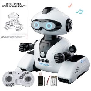 CARS RC ROBOT Toy Kids Intelligence Gesture Senting Early Education Science Music Dance Remote Control Robots Toys for Boys Girls