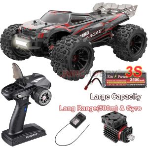 Voitures mises à niveau MJX 16210upg Hyper Go Brushless RC Car Hobby avec X6 Remote Contrower 6CH 4WD 75KMH HIGHPEED OFFROAD TURCK