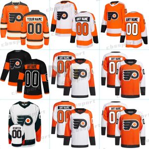 Personnalisé Carter Hart Owen Tippett Gritty Flyers Hommes Femmes Jeunes Hockey Jersey Reverse Retro Ivan Provorov Travis Konecny Eric Lindros Sean Couturier Cam