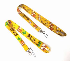 Dessin animé Anime Ours Designer Porte-clés Sangle De Cou Lanières Porte-clés Porte-Badge Carte D'identité Passeport Corde Suspendue Lariat Lanière Porte-clés Cadeaux Pour Enfants