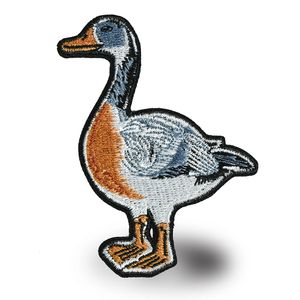 Cartoon Duck Patches brodées pour vêtements en fer sur des vêtements à broderie appliquée bricolage coudre sur des applications robes en jeans